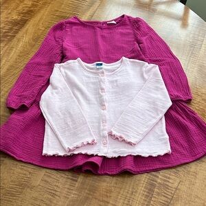 Wonder Nation Pink and Purple dress